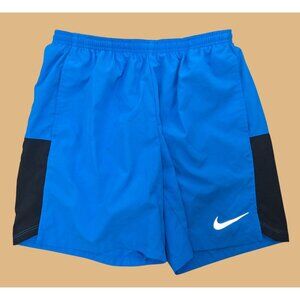Nike Dri-Fit Mens Blue Athletic Shorts Large
